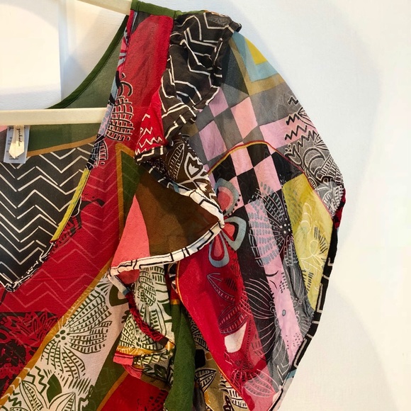 Anthropologie Coverup XS - EUC 100% Silk - Picture 6 of 8